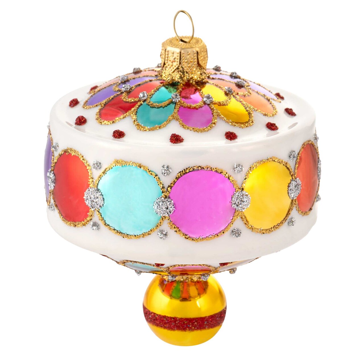 Miss Christmas 4.5 Inch Vintage Fair: Colorful Carousel Christmas Tree Ornament , Christmas Decor Christmas, Holiday, Circus